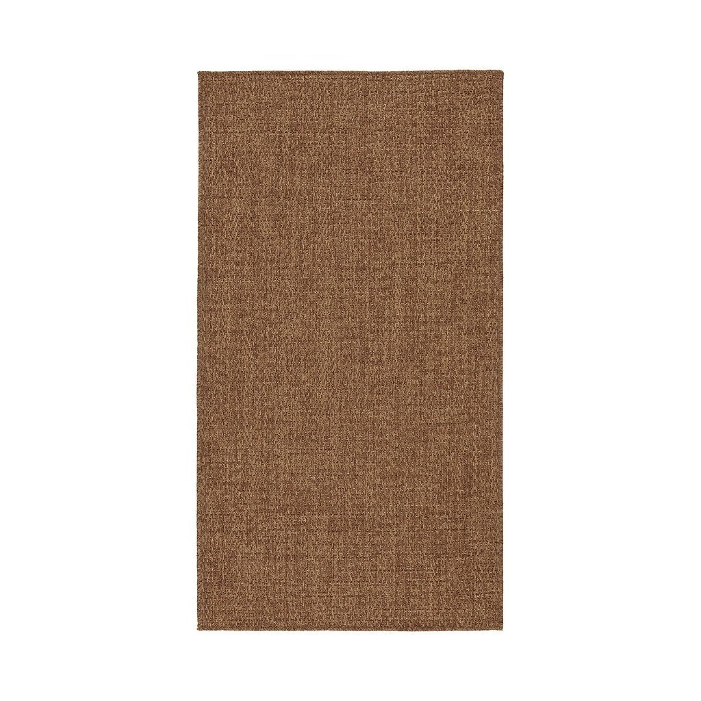 IKEA LYDERSHOLM vloerkleed 80x150 cm binnen/buiten bruin, Ophalen, Bruin, 50 tot 100 cm, Zo goed als nieuw
