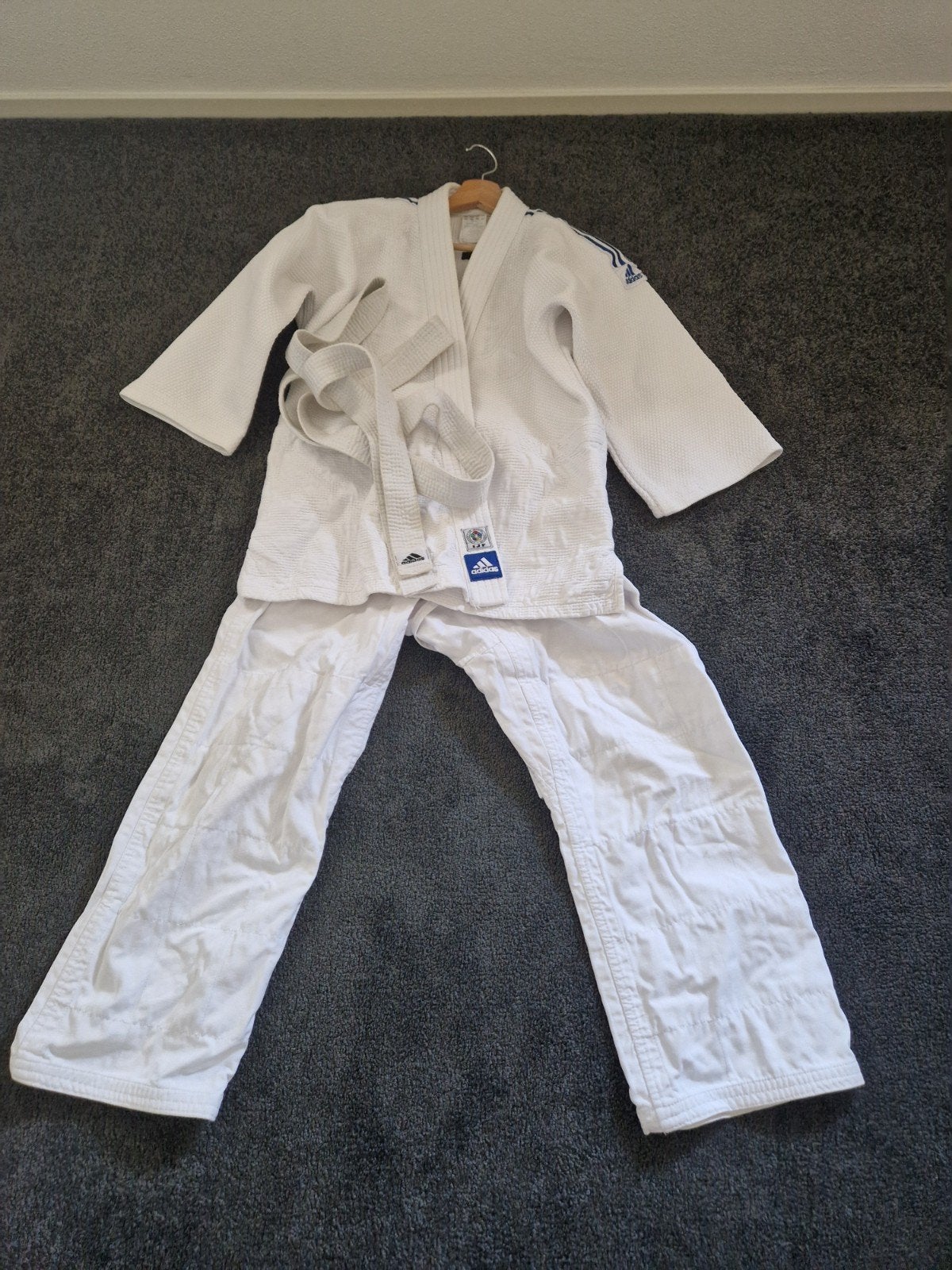 Adidas Judopak 155cm - Zware Kwaliteit, Ophalen of Verzenden