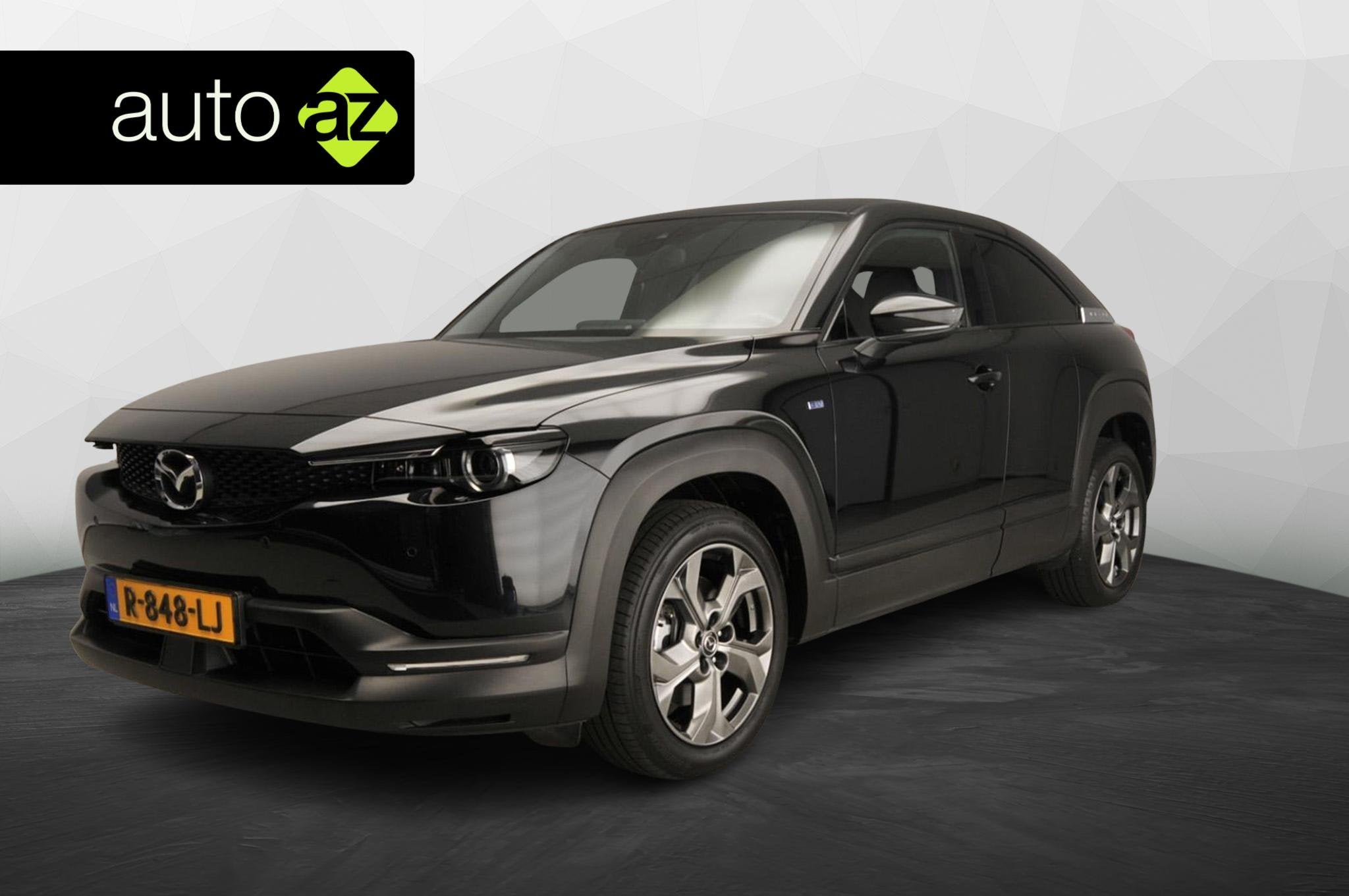Mazda MX-30 e-SkyActiv EV 145 Advantage 36 kWh | SoH 94% | C, Auto's, 145 pk, Gebruikt, Zwart, Leder en Stof