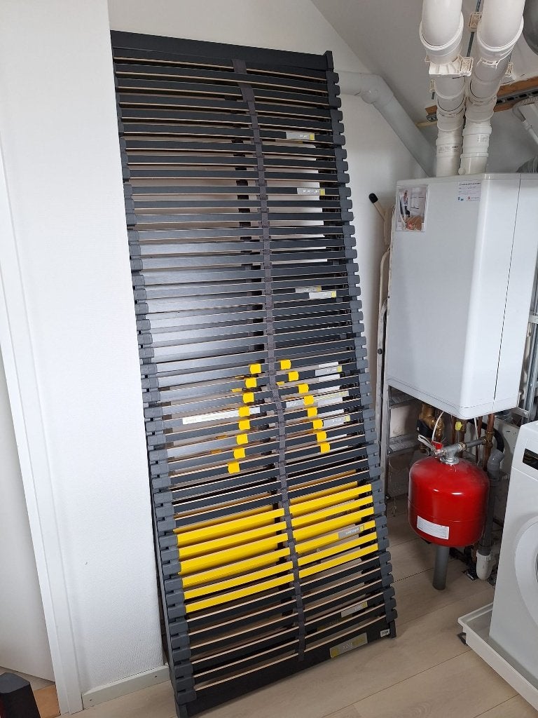 2x Bossflex 600 lattenbodem van 80x210 cm, Huis en Inrichting, Slaapkamer | Matrassen en Bedbodems, Ophalen, Gebruikt, Eenpersoons