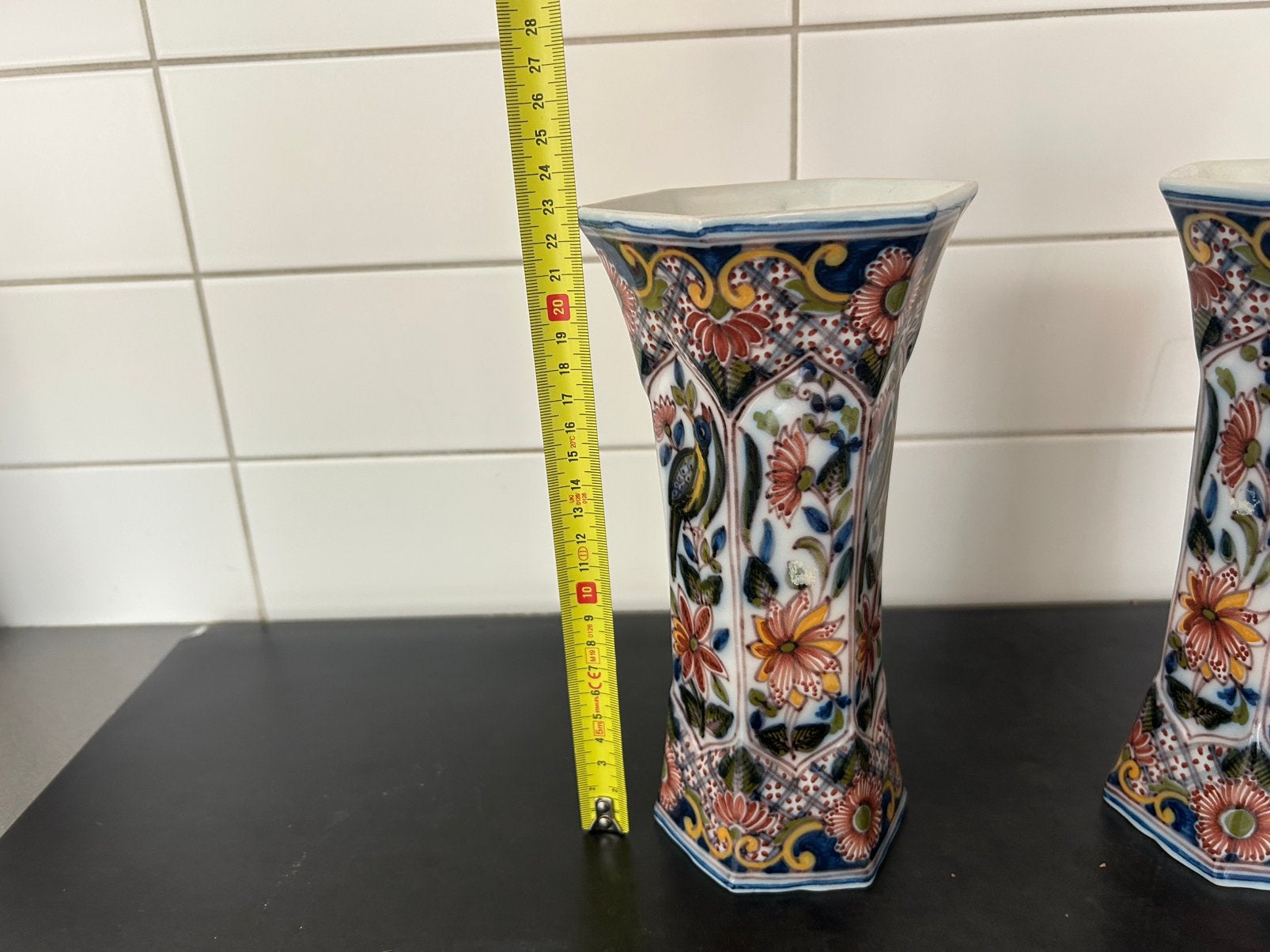 Makkemur Tichelaar Vaas 2x, Ophalen of Verzenden