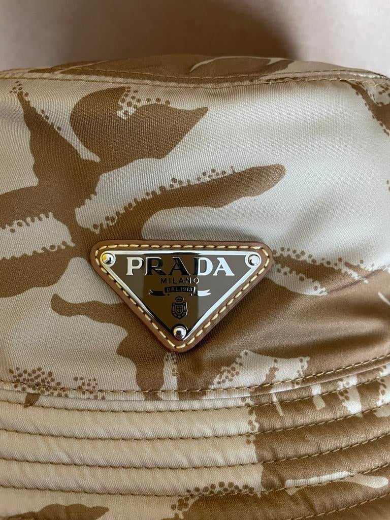 Prada Bucket hat camo maat S, Ophalen, Nieuw, 55 cm (S, 6⅞ inch) of minder, Hoed