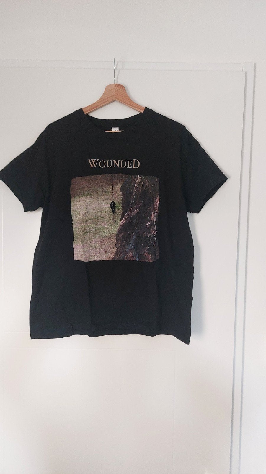 The Wounded Gotic Metal T-shirt - Maat M, Kleding | Heren, The Wounded, Maat 48/50 (M), Zwart, Ophalen of Verzenden