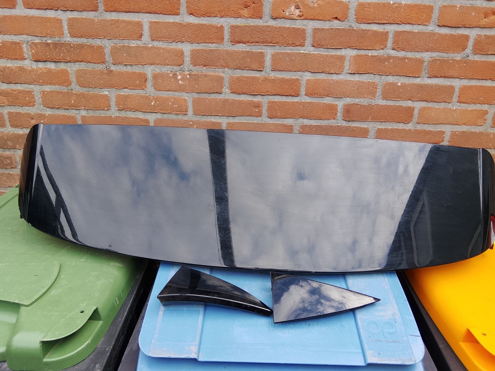 achterklep spoiler+ bijbehorende onderdelen Renault Capture, Ophalen of Verzenden, Gebruikt, Renault