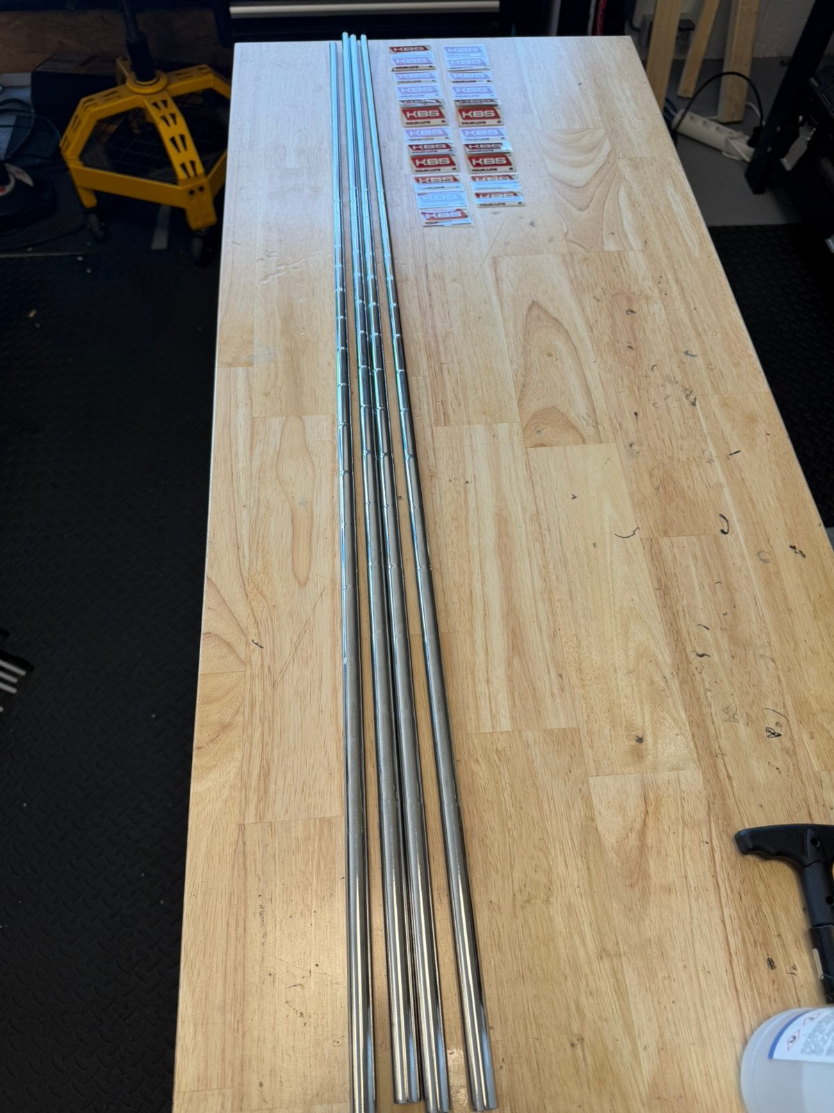 KBS Tour Lite ijzer shafts R/S, Overige merken, ., Overige typen, Nieuw