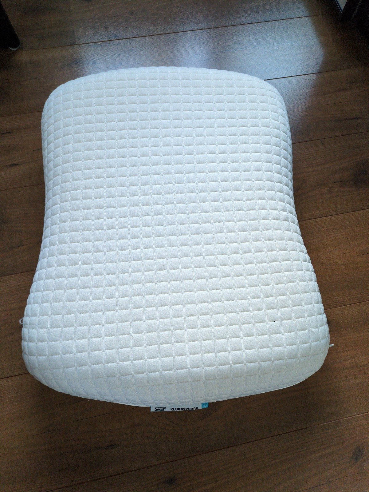 IKEA KLUBBSPORRE ergonomisch kussen, Schuim, Eenpersoons, Wit, Ophalen of Verzenden