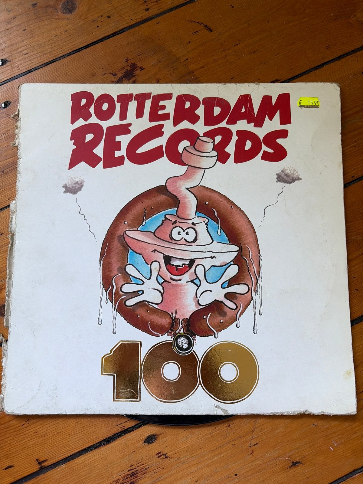 Rotterdam Records 100 1 plaat ipv 2, Gebruikt, 1990 - 1999, Originele persing, Ophalen of Verzenden