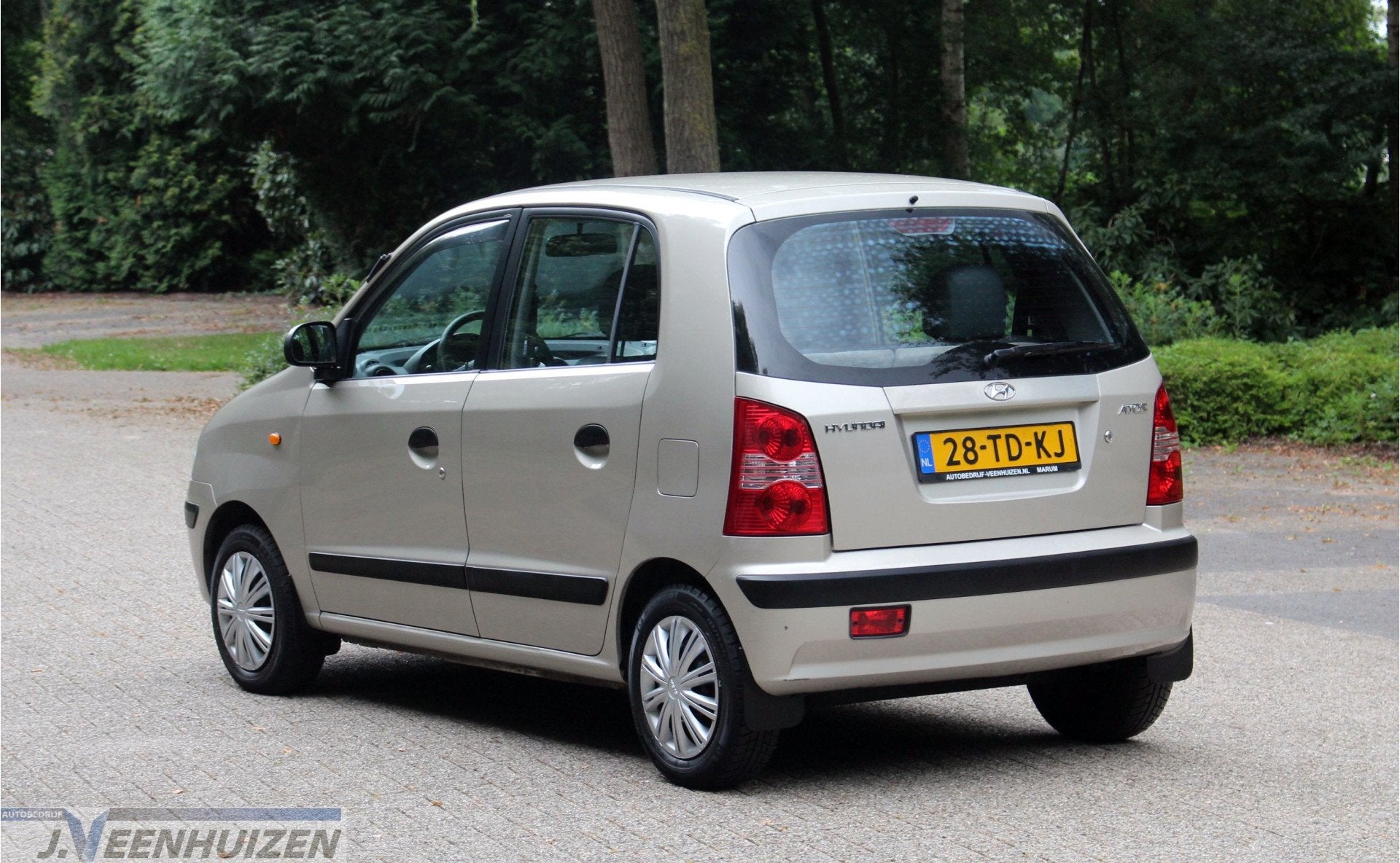 Hyundai Atos 1.1i Active Young | 2006 | ⭐Leuke auto! | ✅, Voorwielaandrijving, Stof, 31 €/maand, 4 cilinders
