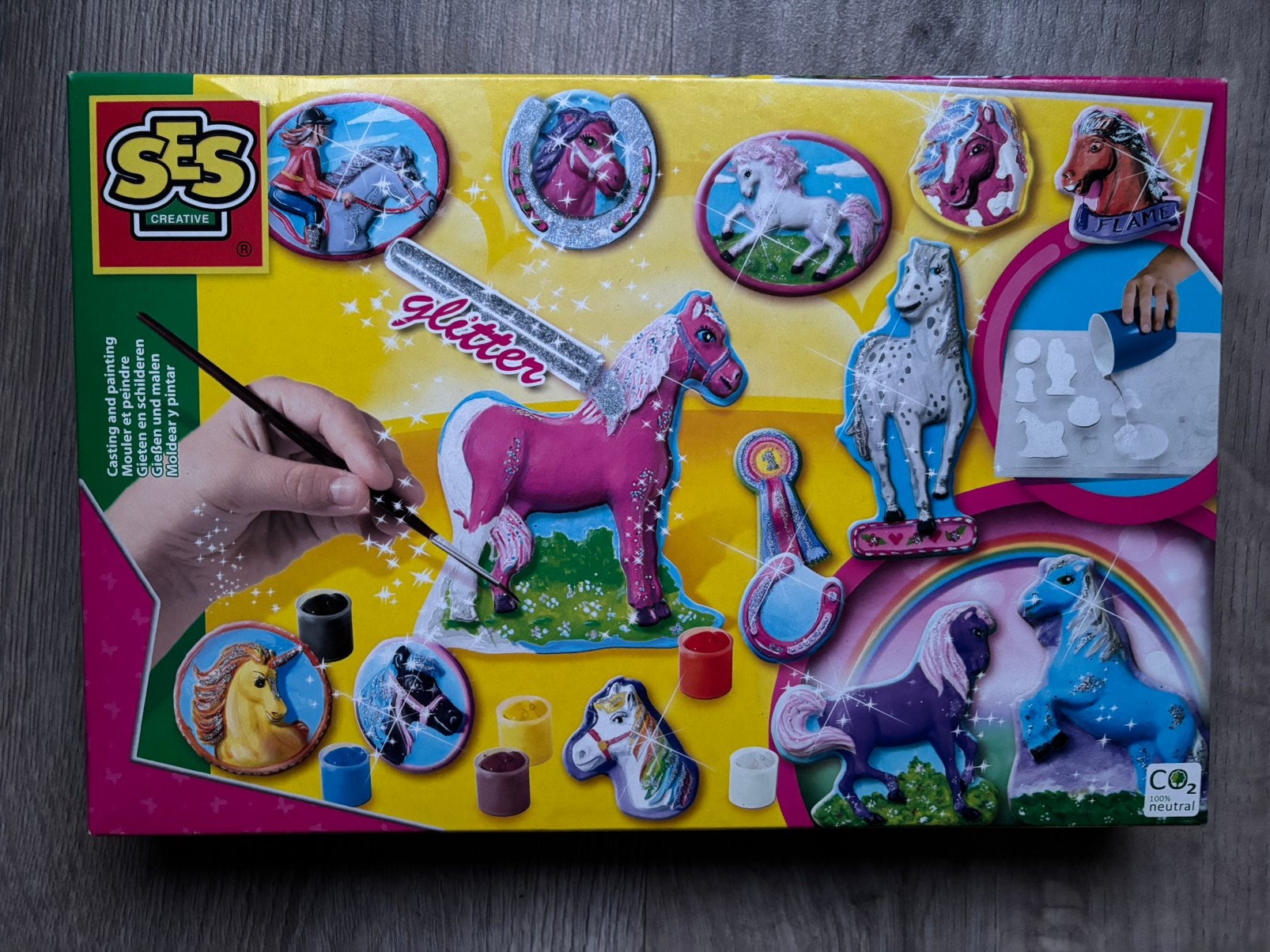 nieuwe paarden Gieten en Schilderen SES Creative, Kinderen en Baby's, Speelgoed | Educatief en Creatief, Ophalen of Verzenden