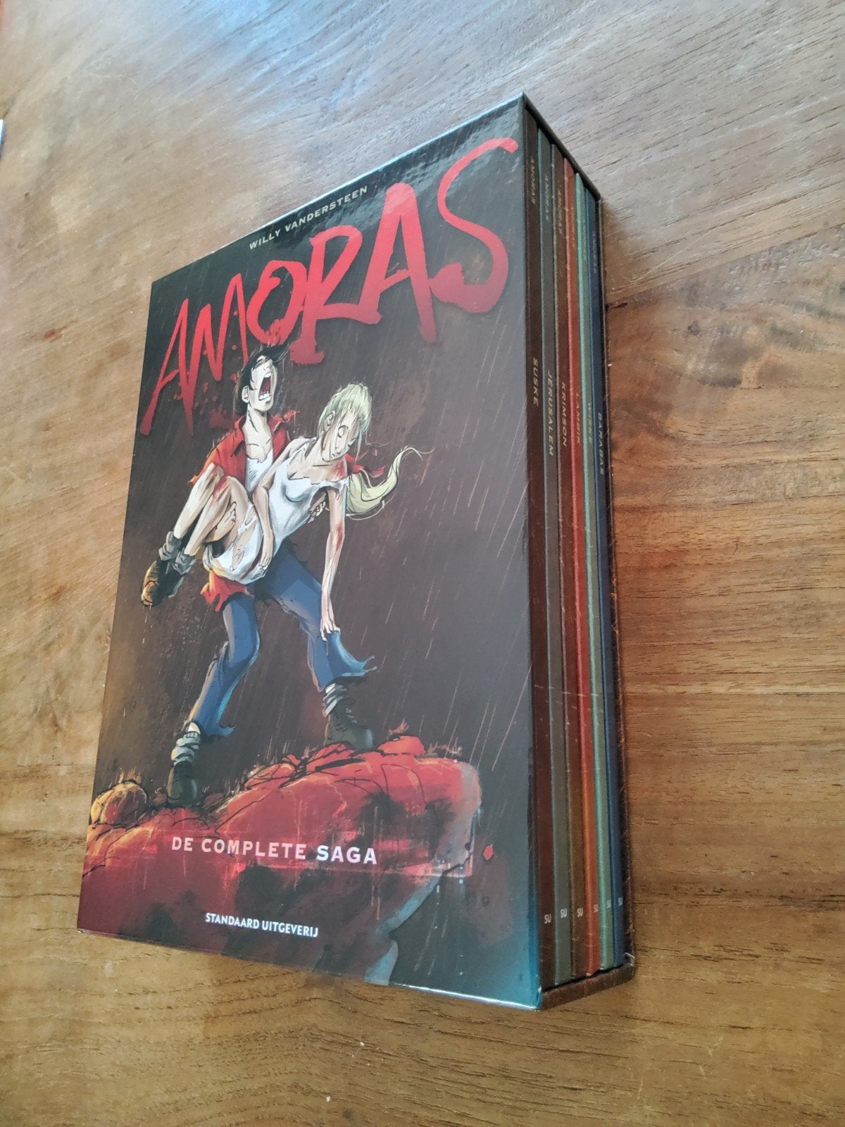 Suske en Wiske Amoras complete saga box deel 1- 6 hardcover, Boeken, Complete serie of reeks, Ophalen of Verzenden, Nieuw