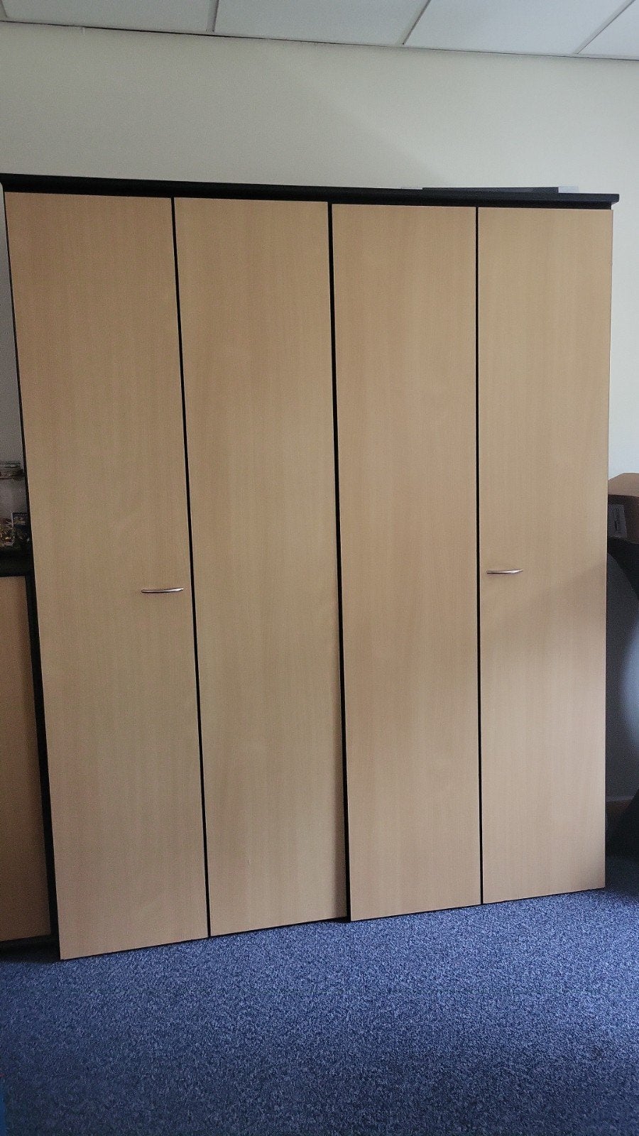 Houten kasten voor kantoor of thuis, Ophalen, Gebruikt