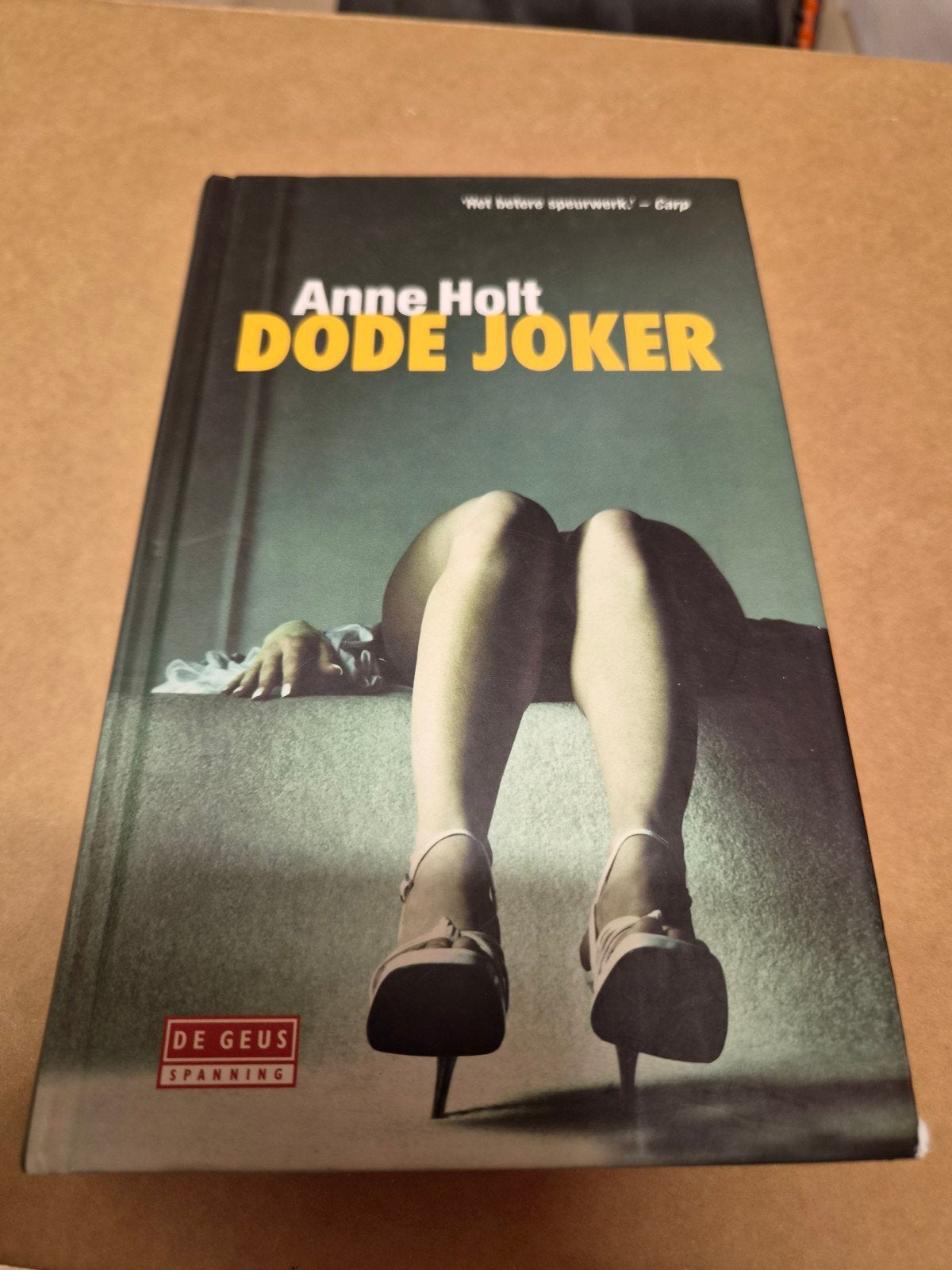 Anne Holt - Dode Joker (Thriller), Ophalen of Verzenden, Zo goed als nieuw, Anne Holt, Scandinavië