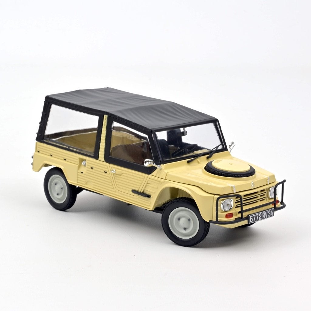 Citroen Mehari 4x4 beige Hoggar Norev 1:18, Hobby en Vrije tijd, Ophalen of Verzenden, Nieuw, Auto, Norev