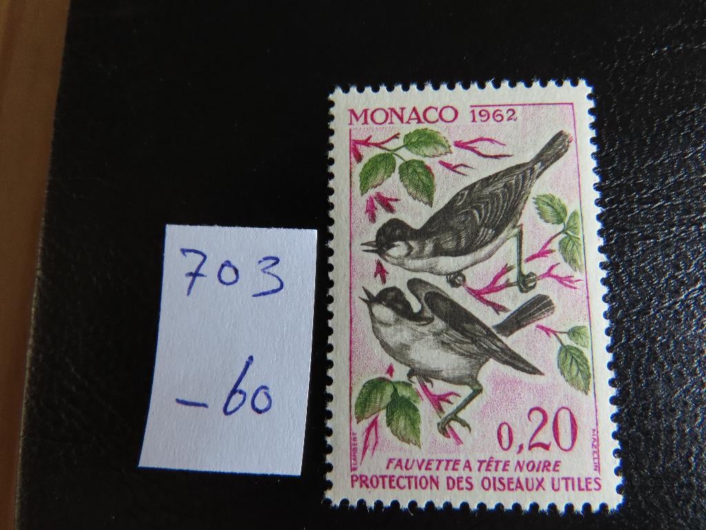 Monaco 703, Ophalen of Verzenden, Monaco, Postfris
