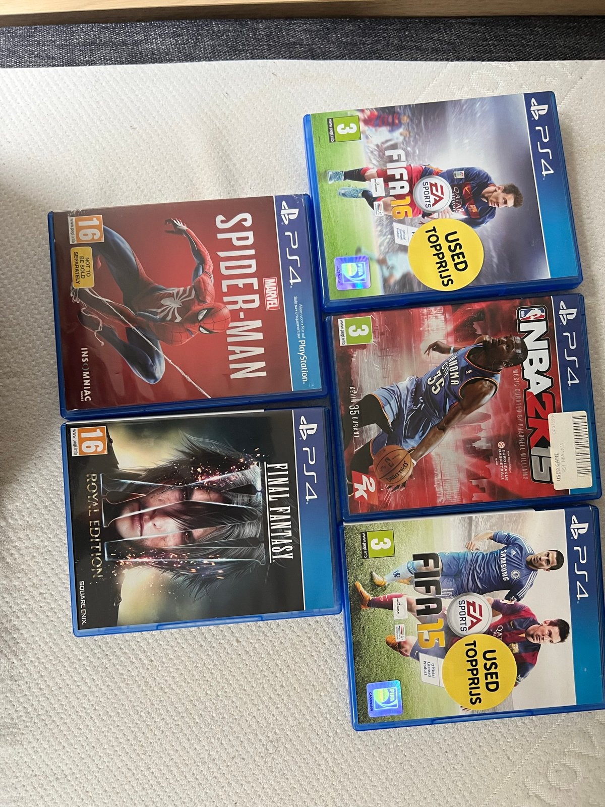 PS4 Games, Spelcomputers en Games, Online, Gebruikt, 1 speler, Vanaf 16 jaar