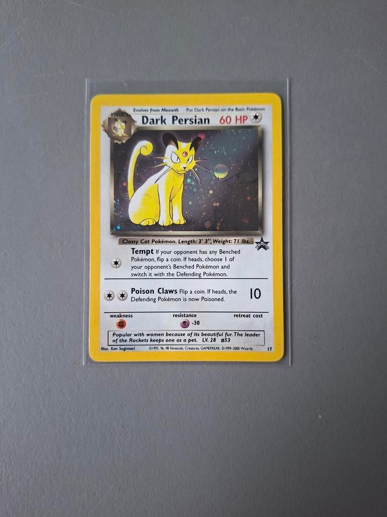 Dark persian promo 17, Ophalen of Verzenden, Gebruikt, Losse kaart, Foil