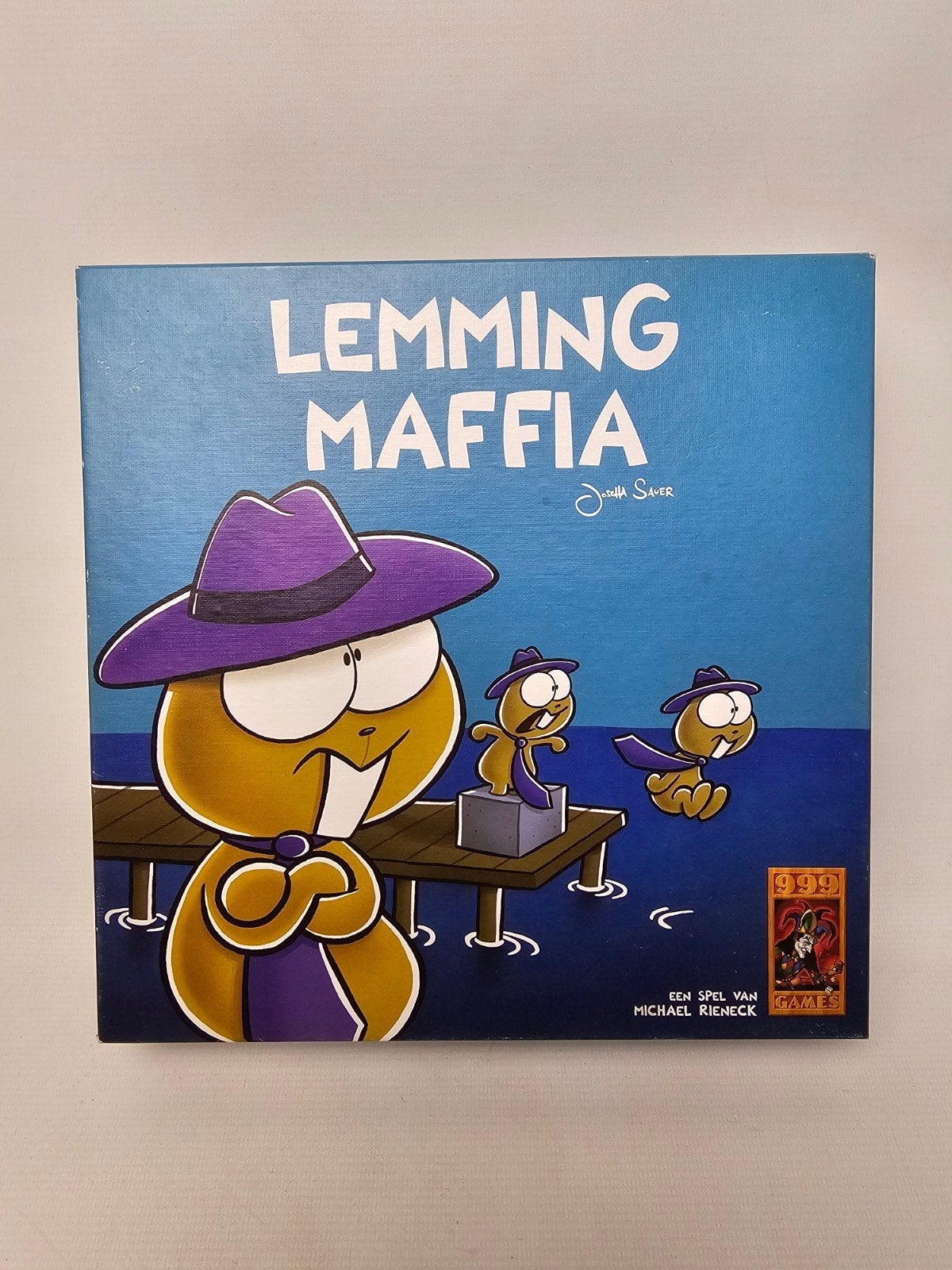 # Lemming Maffia Bordspel - Compleet en in goede staat, Drie of vier spelers, Ophalen of Verzenden, Gebruikt, 999 Games