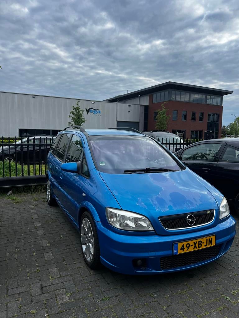 Opel Zafira 2.0 Turbo 2003 OPC !! Motor tikt export, Voorwielaandrijving, 1998 cc, 1440 kg, 4 cilinders