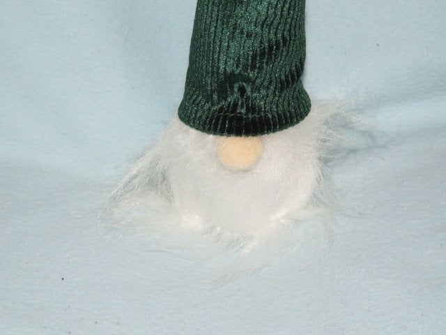 Zweedse jultomte kerstkabouter met lange groene muts NIEUW, Ophalen of Verzenden, Nieuw