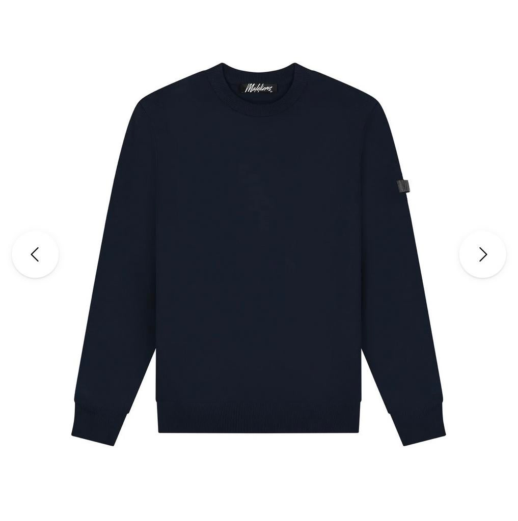 Malelions knitted crew neck, Ophalen of Verzenden, Zo goed als nieuw, Blauw