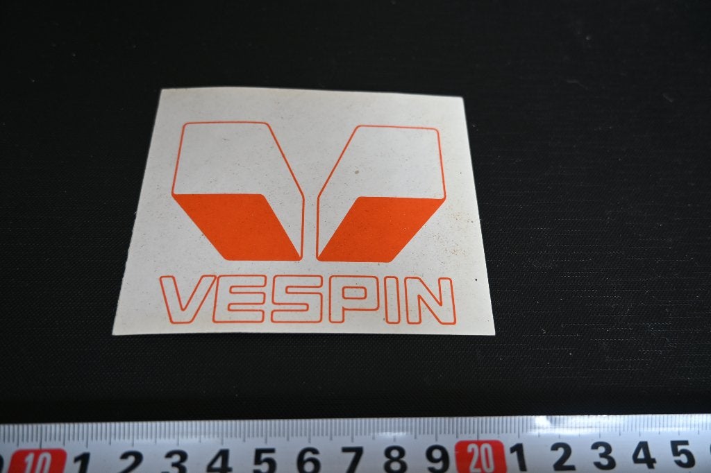 sticker VESPIN  logo, Ophalen of Verzenden, Zo goed als nieuw