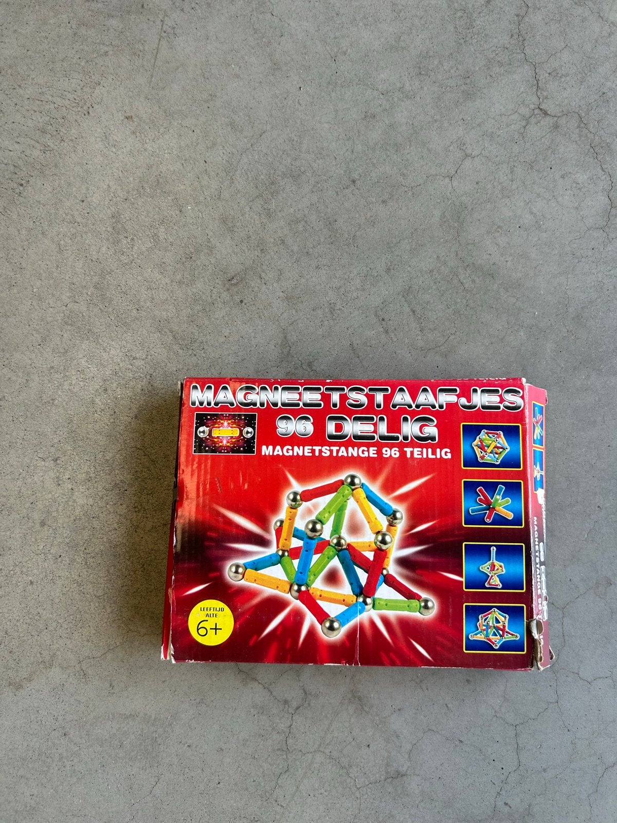 Magneetstaafjes 96-delig - Magmax (balletjes roest), Ophalen of Verzenden, Gebruikt, Overige merken