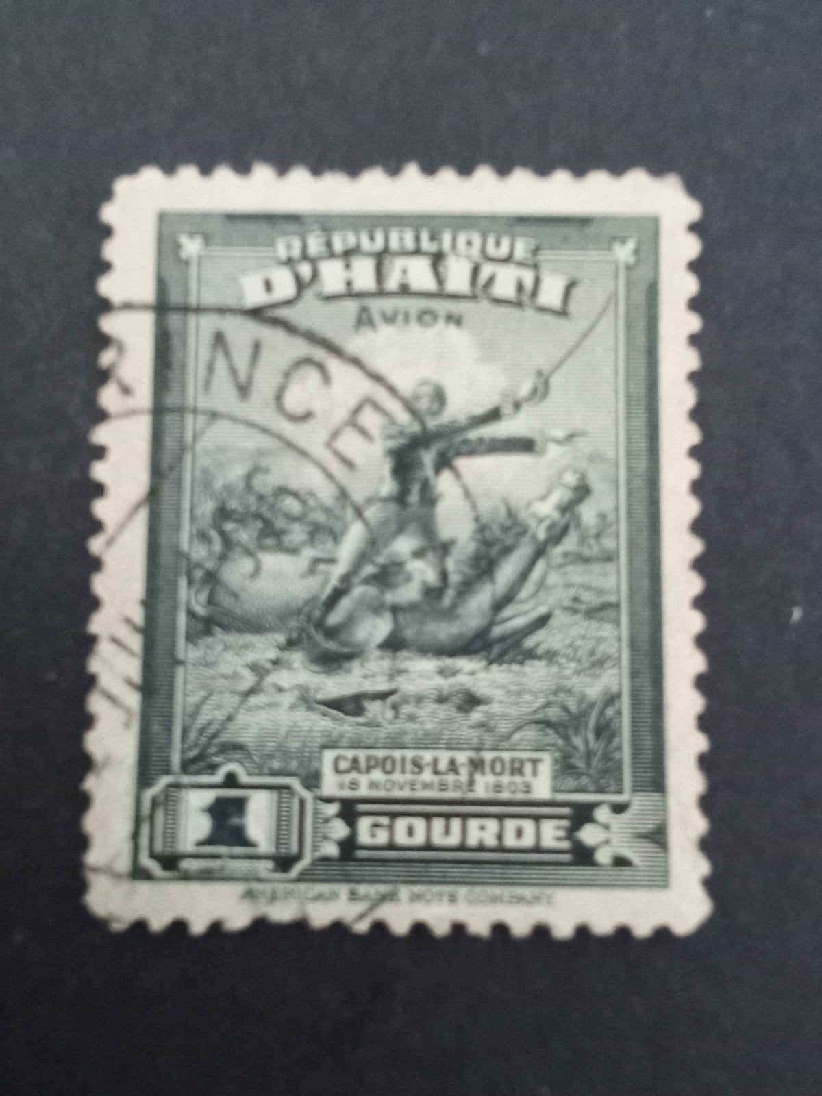 Haïti 5, Verzenden, Gestempeld, Midden-Amerika