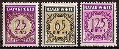 Indonesie Port 48/50 postfris 1973, Ophalen of Verzenden, Postfris, Zuidoost-Azië