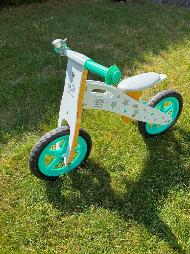 Kinderkraft houten loopfiets, Kinderen en Baby's, Speelgoed | Buiten | Voertuigen en Loopfietsen, Ophalen, Gebruikt, Loopfiets