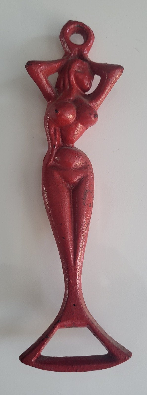 Te koop vintage smeedijzeren flessenopener, Ophalen of Verzenden, Gebruikt