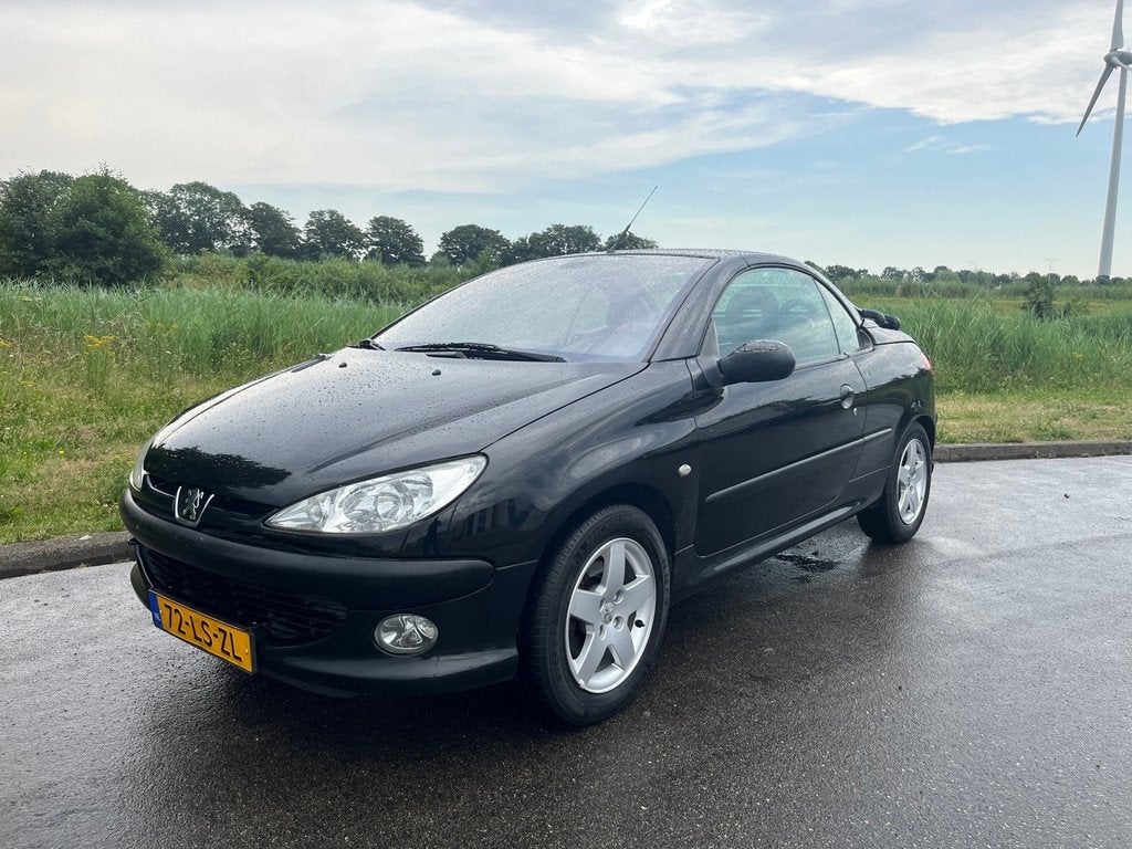Peugeot 206 CC 2.0-16V BJ 2003, Auto's, Peugeot, Bedrijf, Te koop, ABS, Airbags, Centrale vergrendeling, Elektrische buitenspiegels