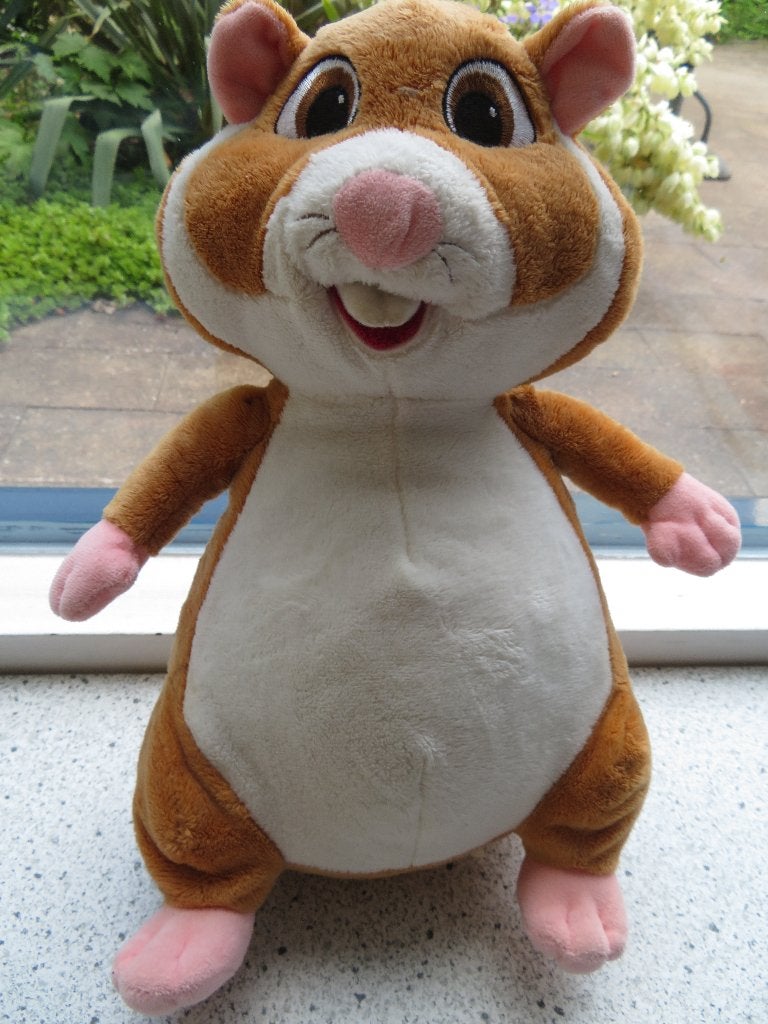 Hamster van Albert Heijn AH neutraal meet ca 34 cm, Albert Heijn, Hamster, Ophalen of Verzenden, Zo goed als nieuw