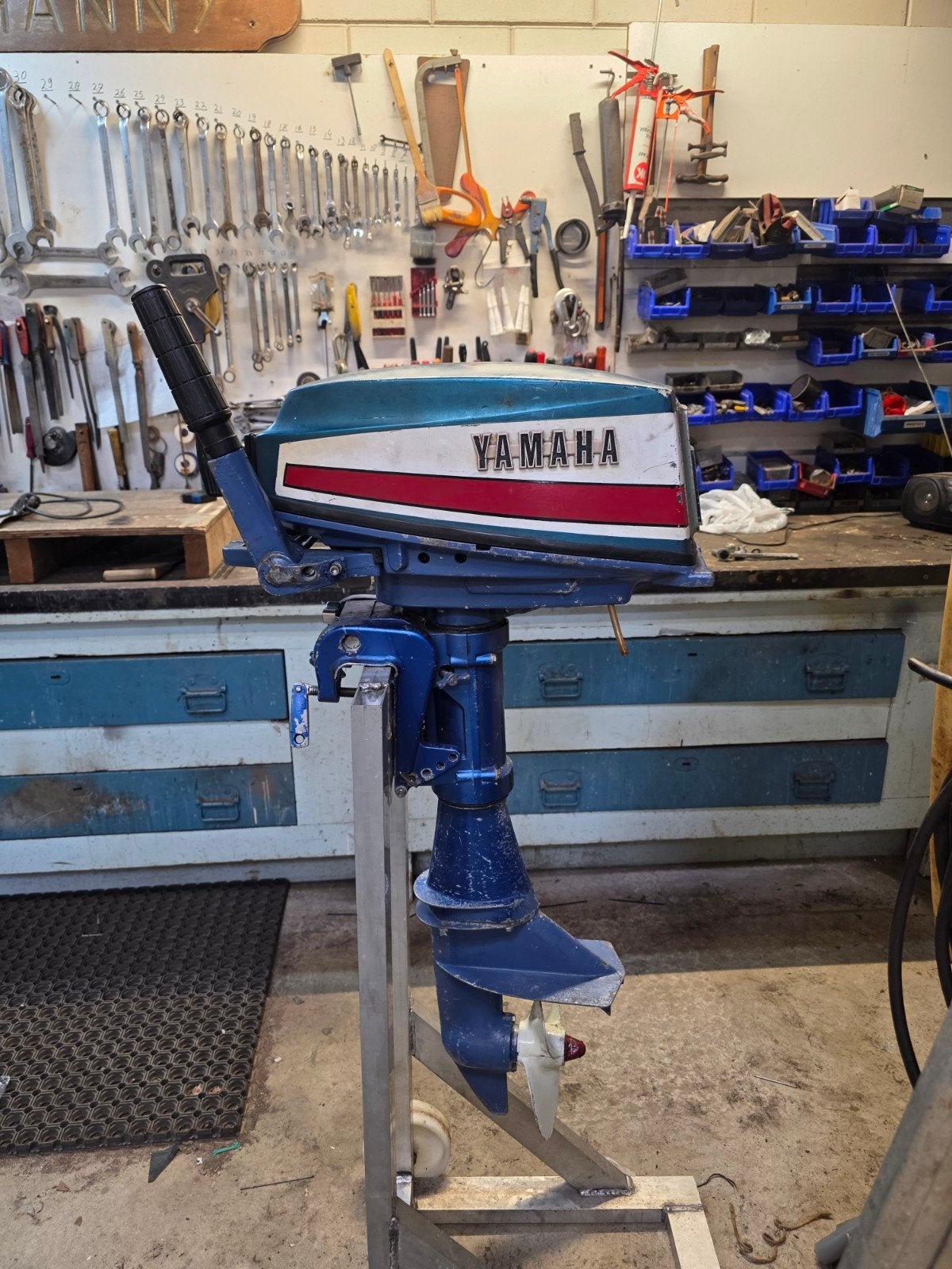 Yamaha 8A Buitenboordmotor - Gebruikt, Goede Staat, Watersport en Boten, Buiten- en Binnenboordmotoren, Ophalen, Gebruikt, 5 tot 10 pk