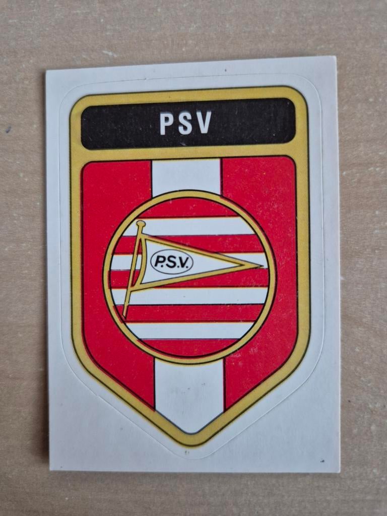 Panini Voetbal 80 Embleem PSV, Verzamelen, Verzenden, Zo goed als nieuw, PSV, Poster, Plaatje of Sticker