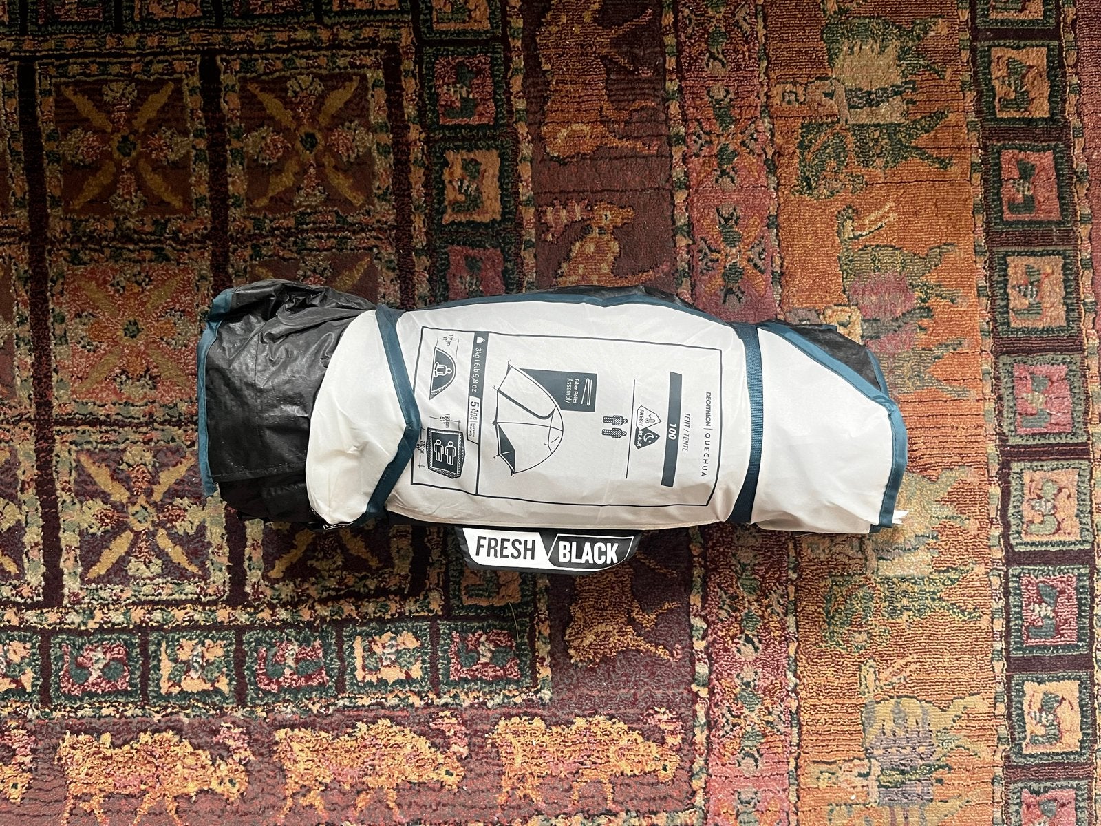 Decathlon Quechua Fresh & Black 2-persoons tent, Ophalen, Zo goed als nieuw, Tot en met 2