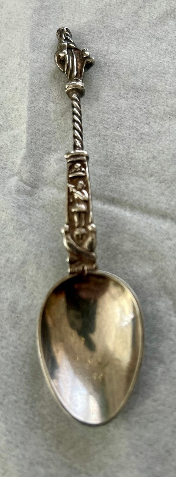 Antiek apostel lepetje uit ca 1800 10 cm gekeurd, Verzenden