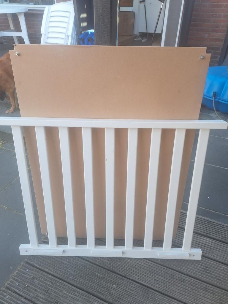 Witte box, Kinderen en Baby's, Boxen, Ophalen of Verzenden, Gebruikt, Boxkleed