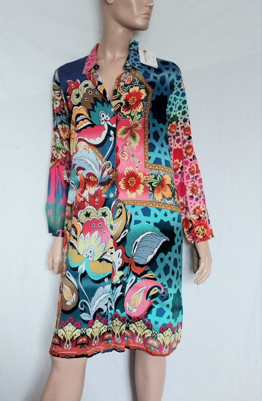ORIENTIQUE AUSTRALIAN Blouse / Jurk , Maat 38 - 40 , NIEUW, Kleding | Dames, Blouses en Tunieken, Ophalen of Verzenden, Nieuw