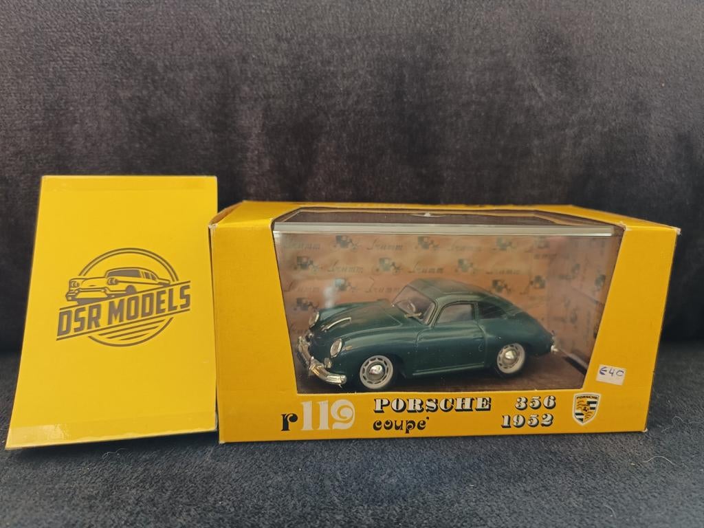 1:43 Porsche 356 coupe, Hobby en Vrije tijd, Modelauto's | 1:43, Nieuw, Auto, Overige merken, Ophalen of Verzenden