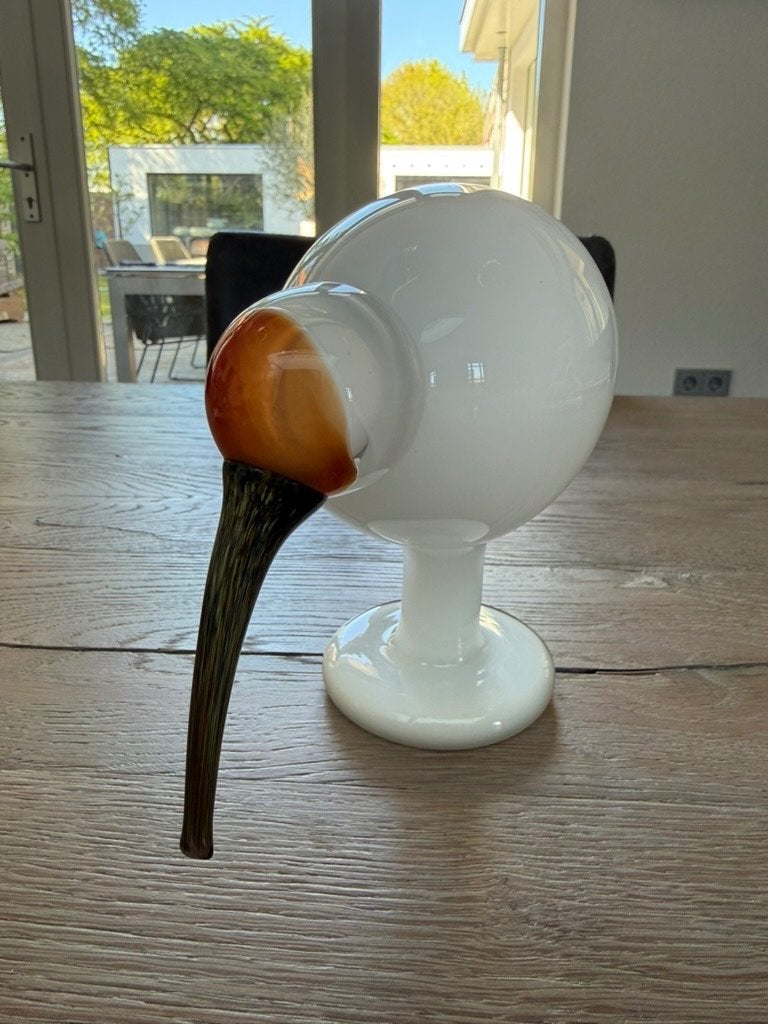 Originele Iittala Bird - Birds by Toikka - White Ibis - 2016, Ophalen of Verzenden, Beeld, Glas