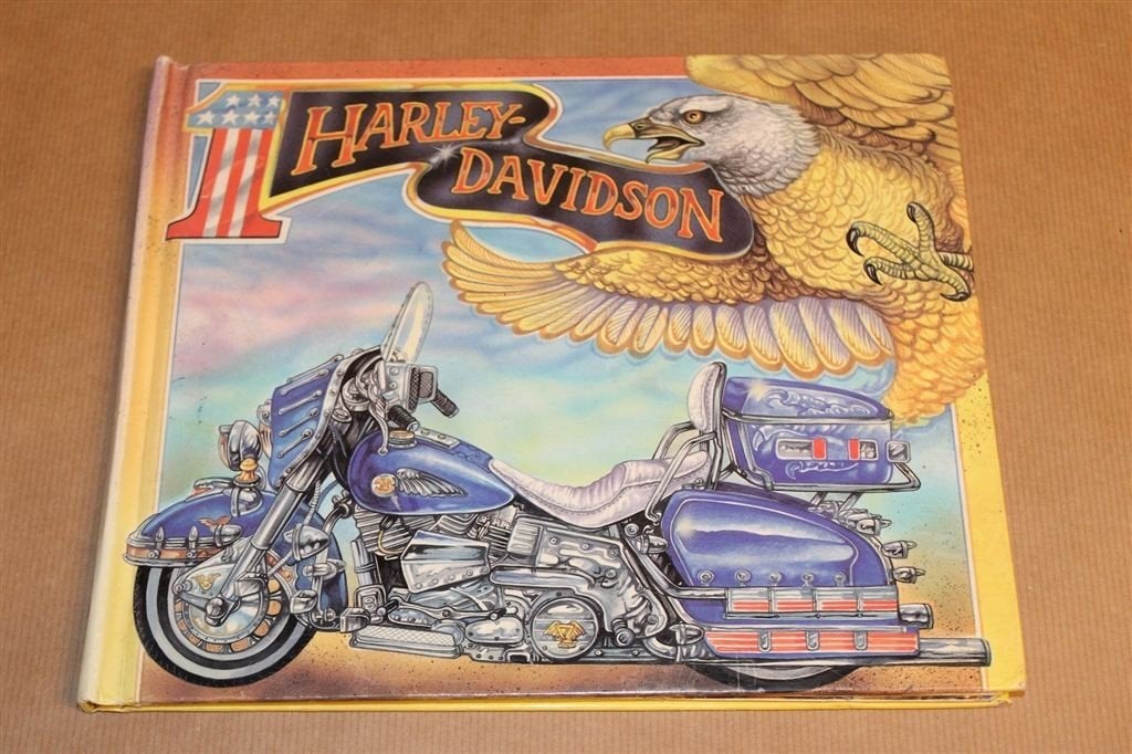 Harley-Davidson — Pop-Up Boek Vol Illustraties [1998], Ophalen of Verzenden, Gelezen