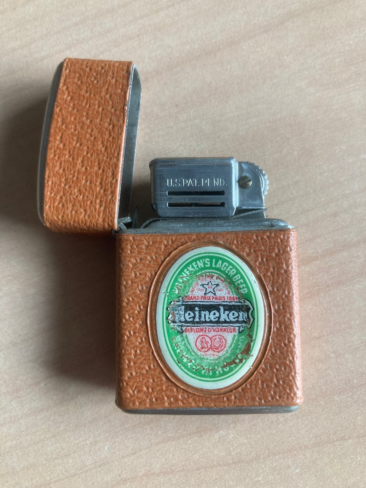 Vintage Zippo Heineken aansteker. Verzamelaars!, Verzamelen, Rookartikelen, Aanstekers en Luciferdoosjes, Ophalen of Verzenden