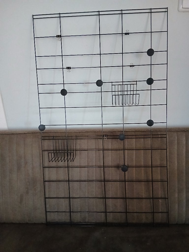 Wandrek clips om foto's e.d. op te hangen, Ophalen, Zo goed als nieuw, Magneetbord