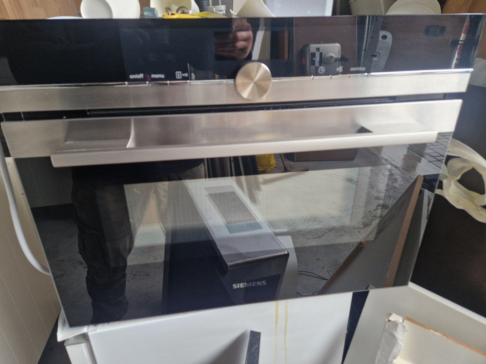 Siemens iQ700 CM616GB.1 Inbouwcombi-oven – Als nieuw!, Ophalen, Zo goed als nieuw