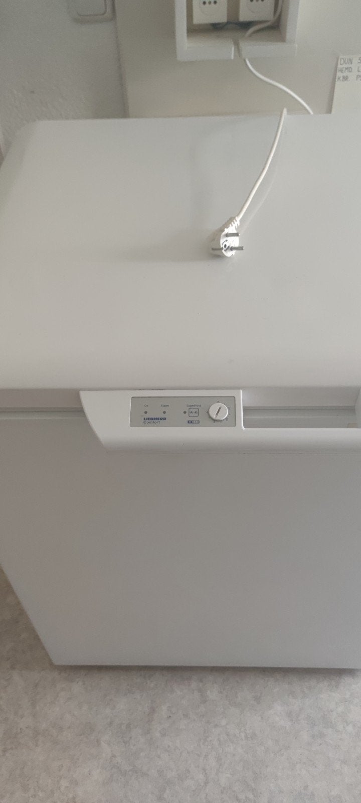 Liebherr Vrieskist 206 liter A++ - Energiezuinig, Vrieskist, Gebruikt, Energieklasse A of zuiniger, Vrijstaand