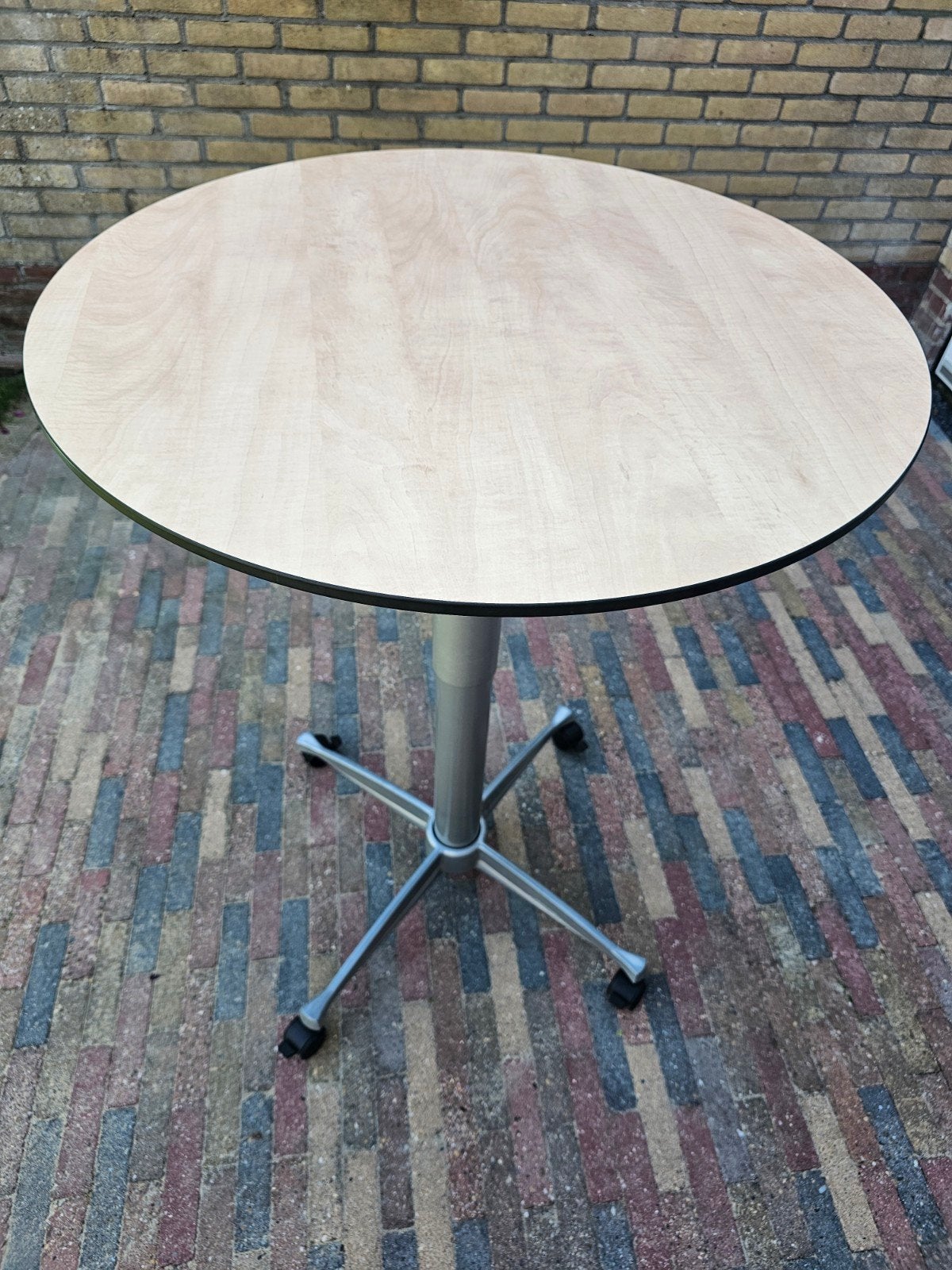 statafel 80cm, Huis en Inrichting, Tafels | Statafels, Ophalen, In hoogte verstelbaar, Zo goed als nieuw