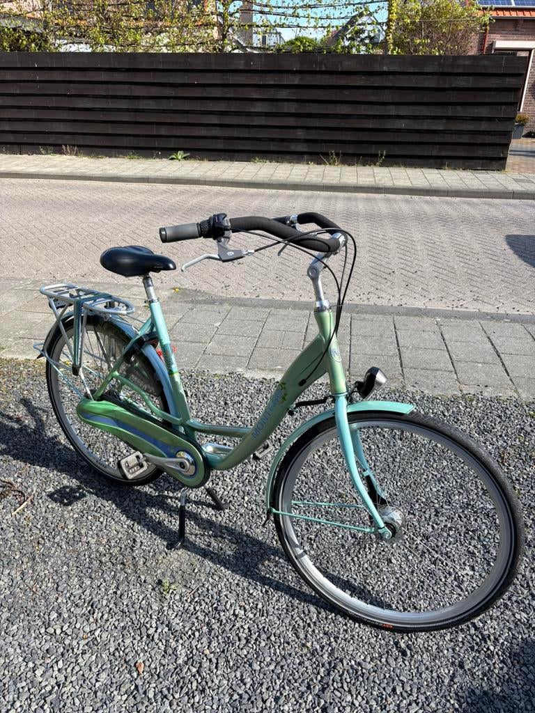 Nette Montego moederfiets, Fietsen en Brommers, Fietsen | Dames | Moederfietsen, Gebruikt, 56 cm of meer, Versnellingen, 0 zitjes