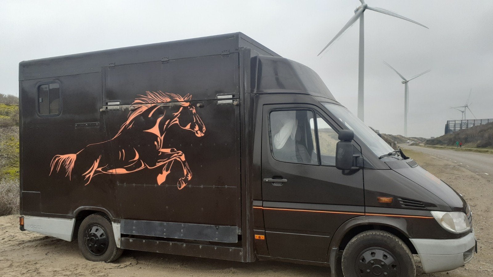 Mercedes 308 paardenvrachtwagen b rijbewijs, Particulier, Te koop