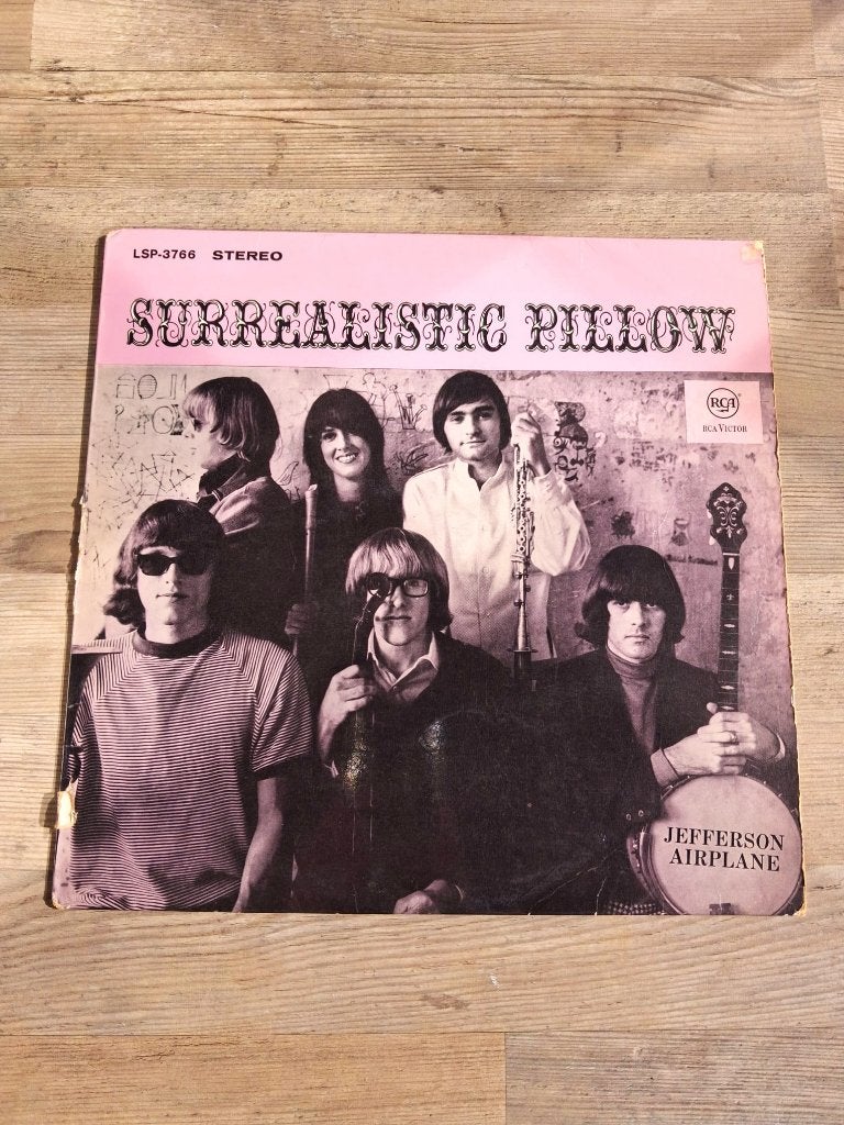 Jefferson Airplane - Surrealistic Pillow - LP, Gebruikt, Ophalen of Verzenden, 12 inch, Poprock