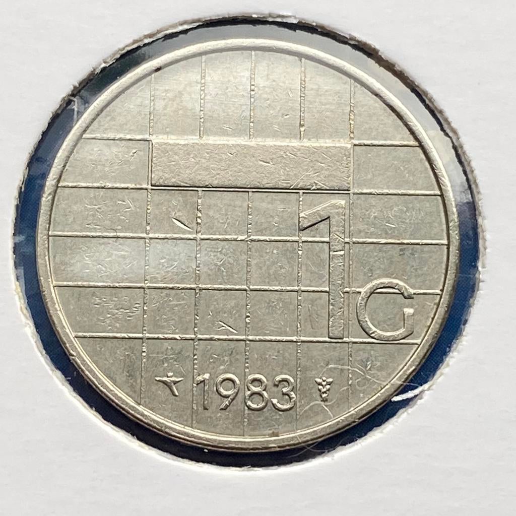 1 Gulden uit 1983 van Beatrix, Verzenden, Koningin Beatrix, 1 gulden, Losse munt